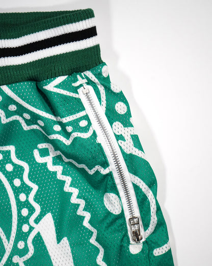 "What Da" Mesh Varsity Shorts