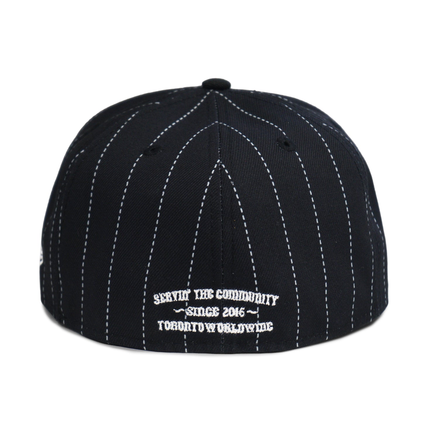 "Calligraphy Pinstripe" New Era Fitted Cap