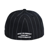 "Calligraphy Pinstripe" New Era Fitted Cap