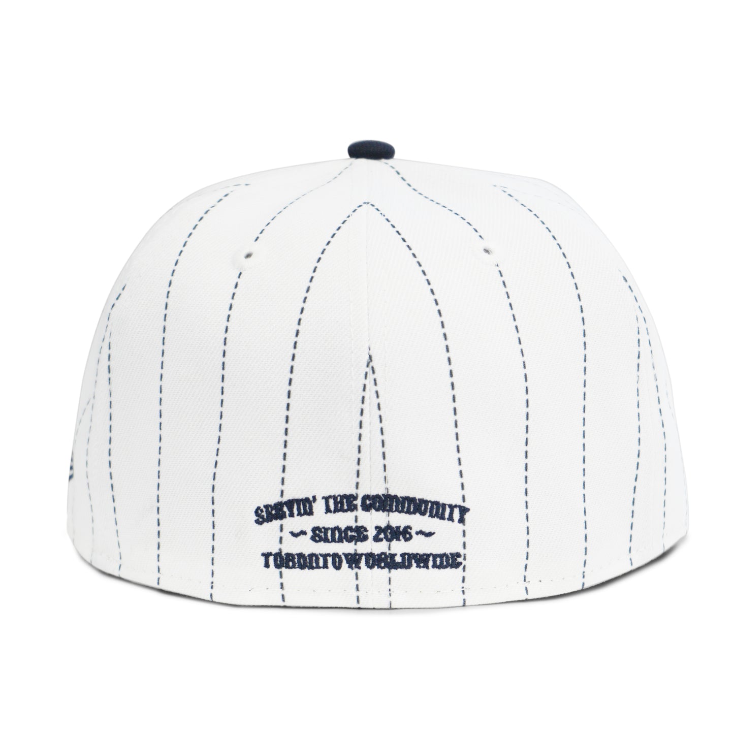 "Calligraphy Pinstripe" New Era Fitted Cap