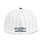 "Calligraphy Pinstripe" New Era Fitted Cap