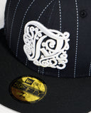 "Calligraphy Pinstripe" New Era Fitted Cap