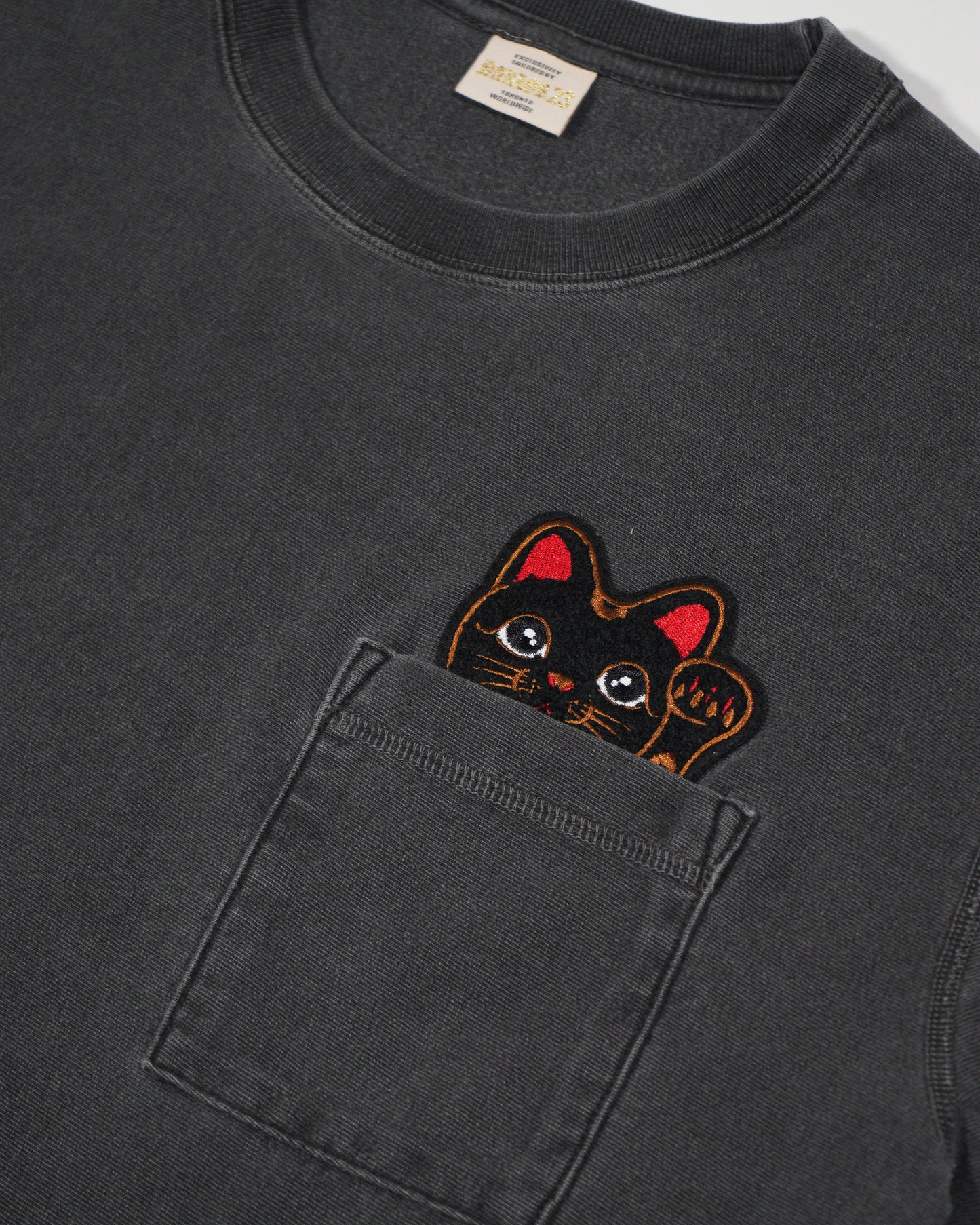 "Get Money - Protective Woodgrain" Pocket T-Shirt