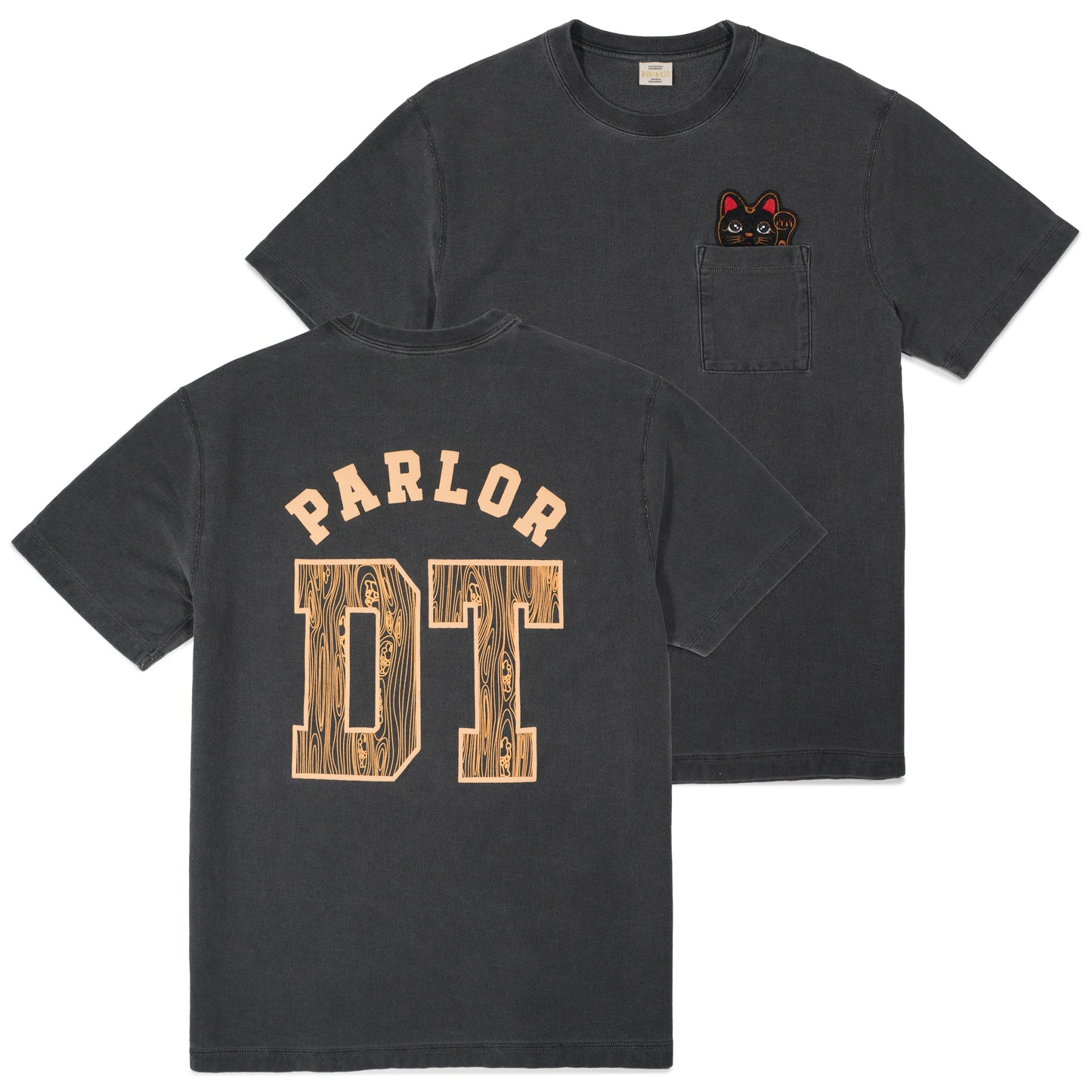 "Get Money - Protective Woodgrain" Pocket T-Shirt