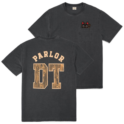 "Get Money - Protective Woodgrain" Pocket T-Shirt