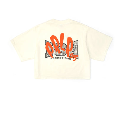 "Get Money x ISH PROMOTIONS" Women's Heavyweight Crop Top