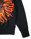 "Krueger" Hand Painted Bleach Hoodie