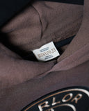 "Parlor Sneaker-Gallery" Heavyweight Hoodie (Mocha Wash)