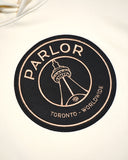 "Parlor Sneaker-Gallery" Heavyweight Hoodie (Sail Wash)