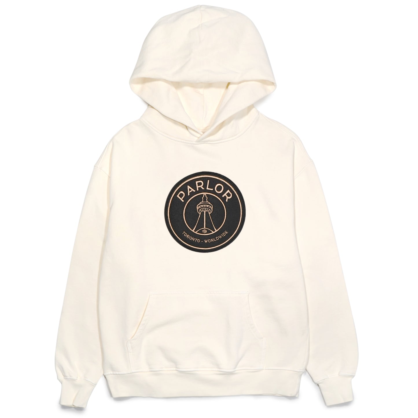 "Parlor Sneaker-Gallery" Heavyweight Hoodie (Sail Wash)