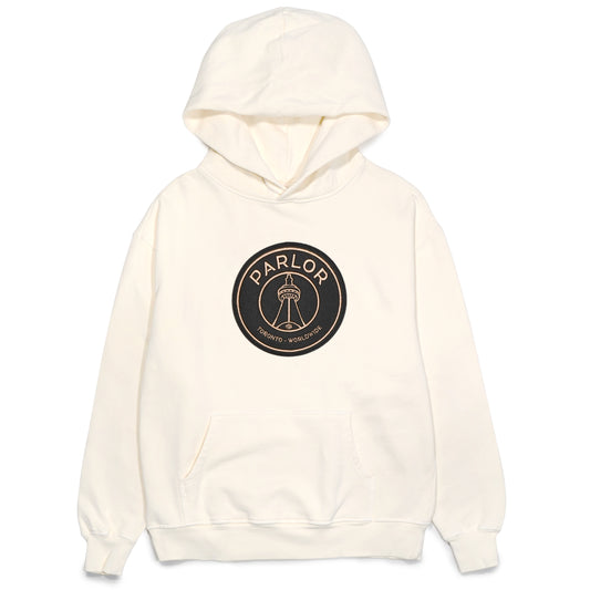 "Parlor Sneaker-Gallery" Heavyweight Hoodie (Sail Wash)