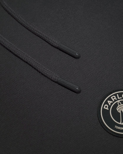 "Parlor Sneaker-Gallery" Heavyweight Sweatpant (Black Wash)