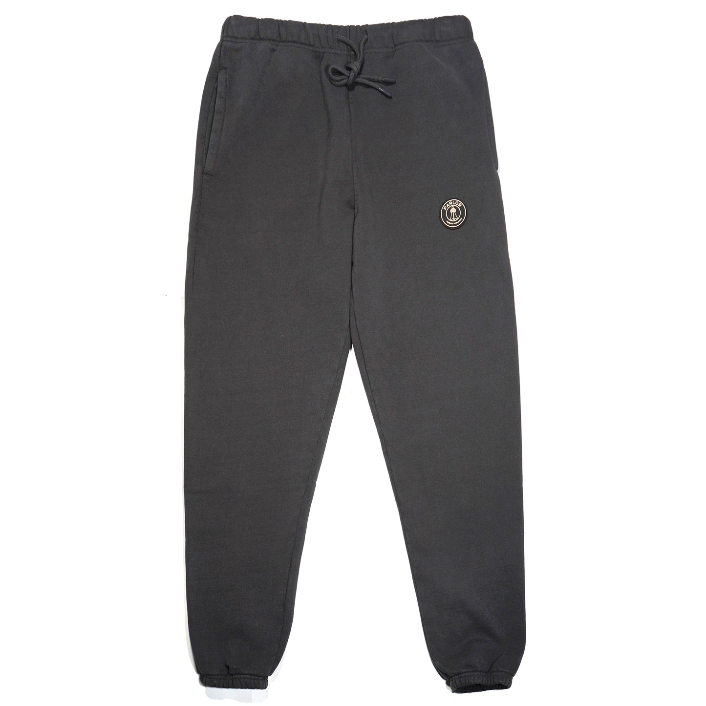 "Parlor Sneaker-Gallery" Heavyweight Sweatpant (Black Wash)