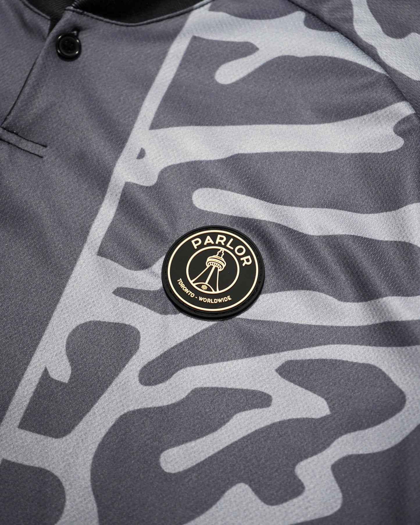 "Parlor Sneaker-Gallery" Foosball Jersey (Charcoal)