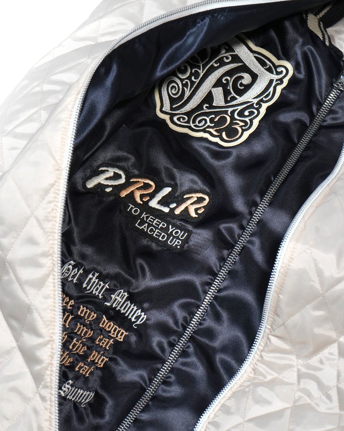 "Downtown Champions" Satin Varsity