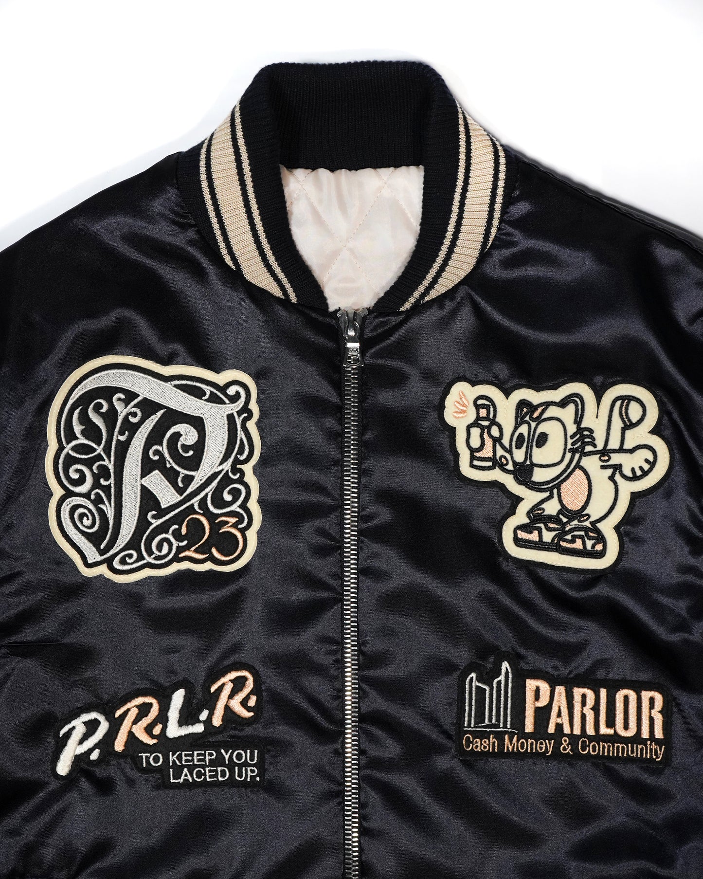 "Downtown Champions" Satin Varsity