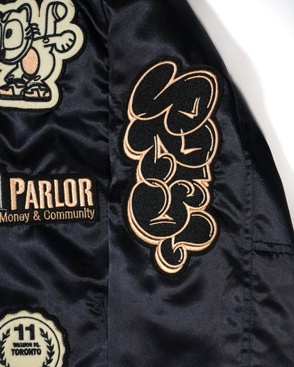 "Downtown Champions" Satin Varsity