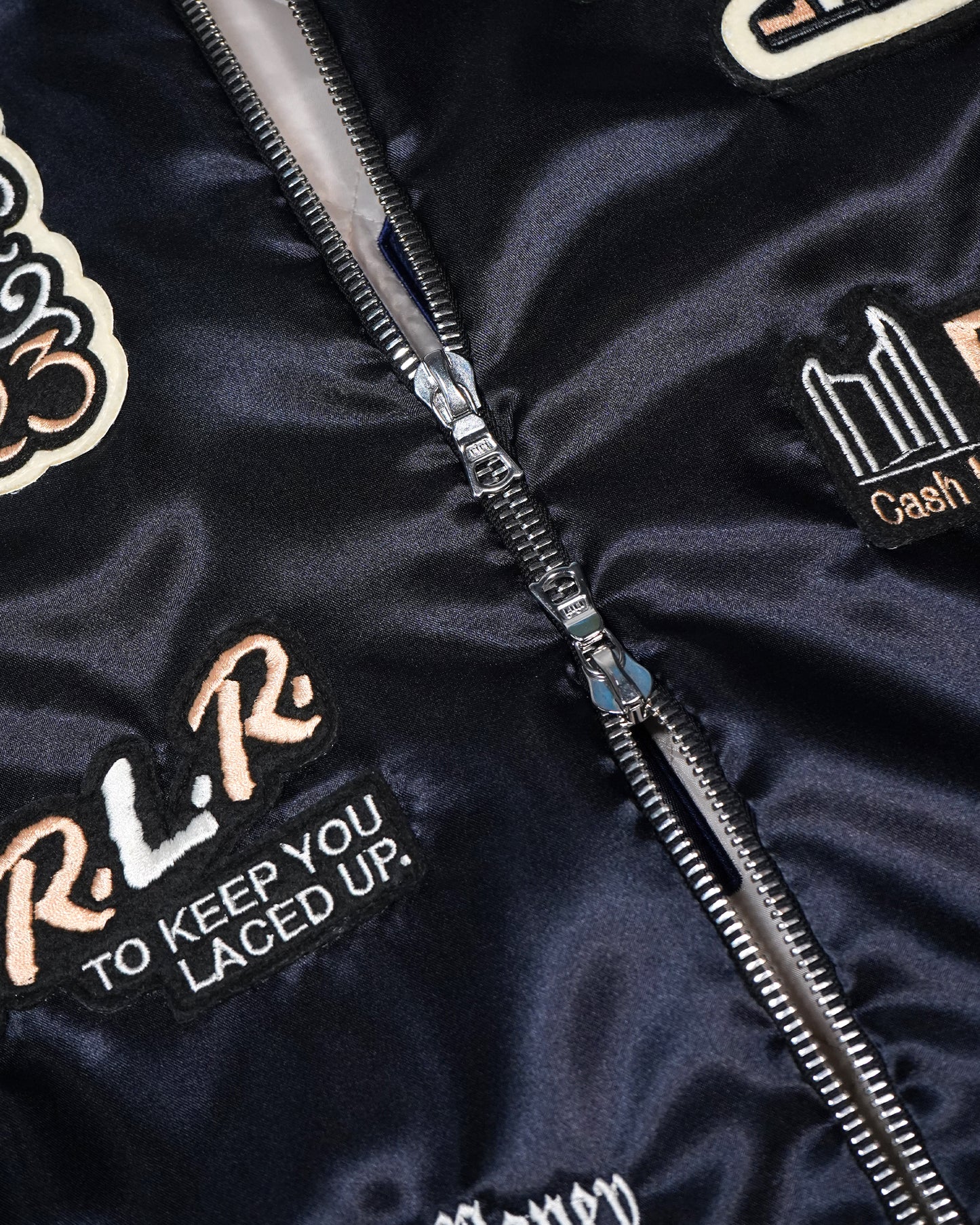 "Downtown Champions" Satin Varsity