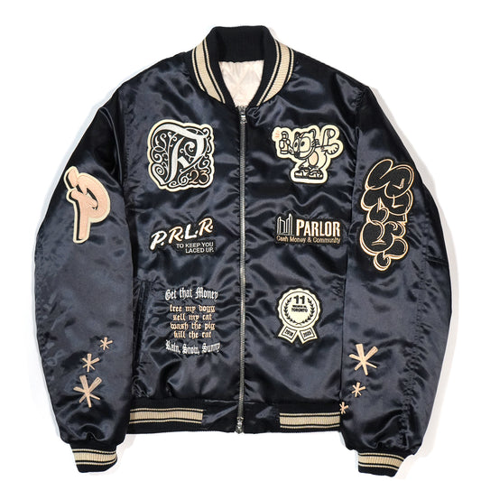 "Downtown Champions" Satin Varsity