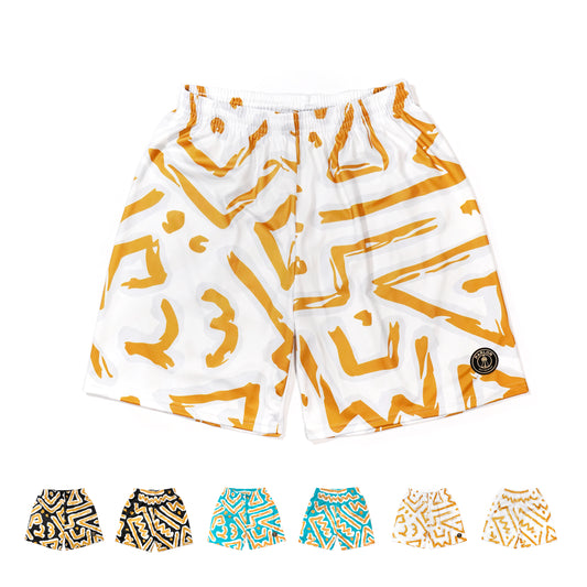 "Stay Relevant" Football Shorts