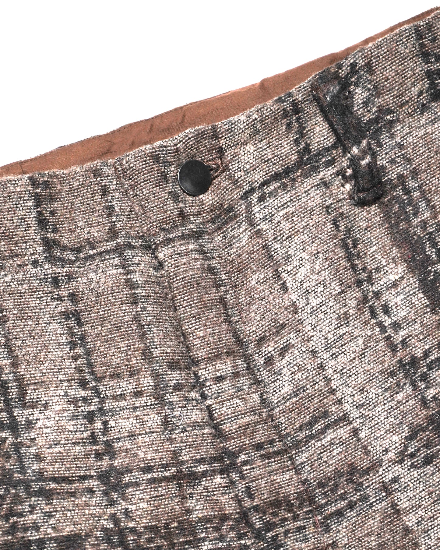 "Jersey" Wool Cargo (Chocolate Brown)