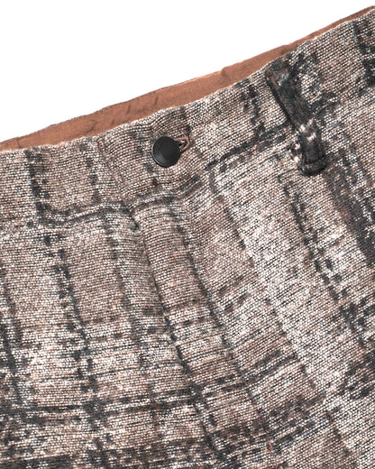 "Jersey" Wool Cargo (Chocolate Brown)