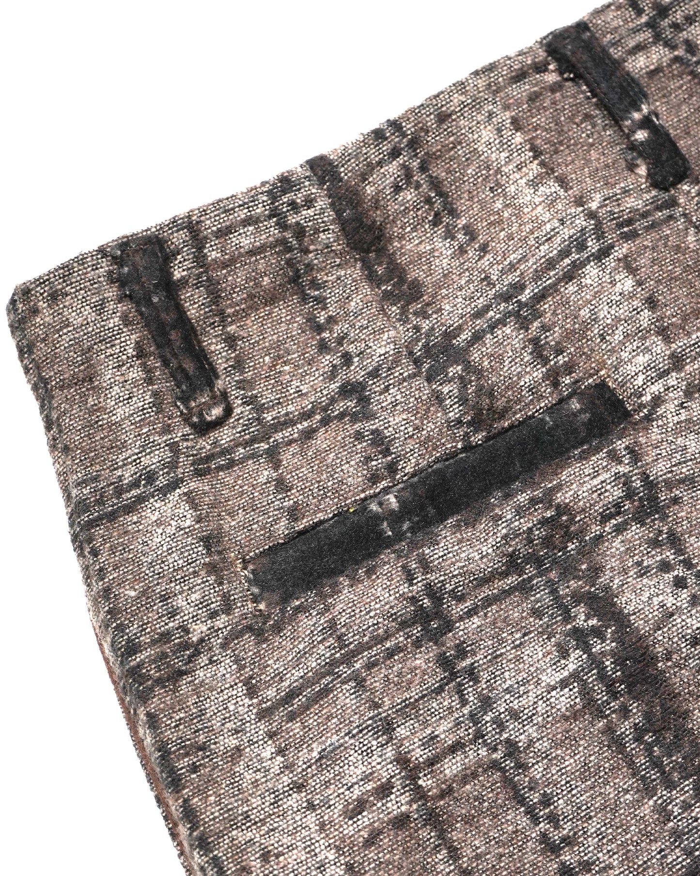 "Jersey" Wool Cargo (Chocolate Brown)