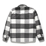 "Jersey" Wool Shacket (Buffalo Plaid)