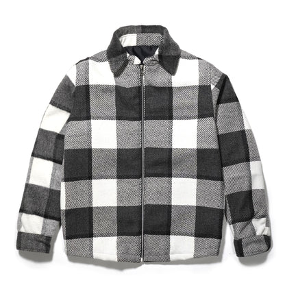 "Jersey" Wool Shacket (Buffalo Plaid)
