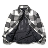 "Jersey" Wool Shacket (Buffalo Plaid)