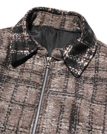 "Jersey" Wool Shacket (Chocolate Brown)