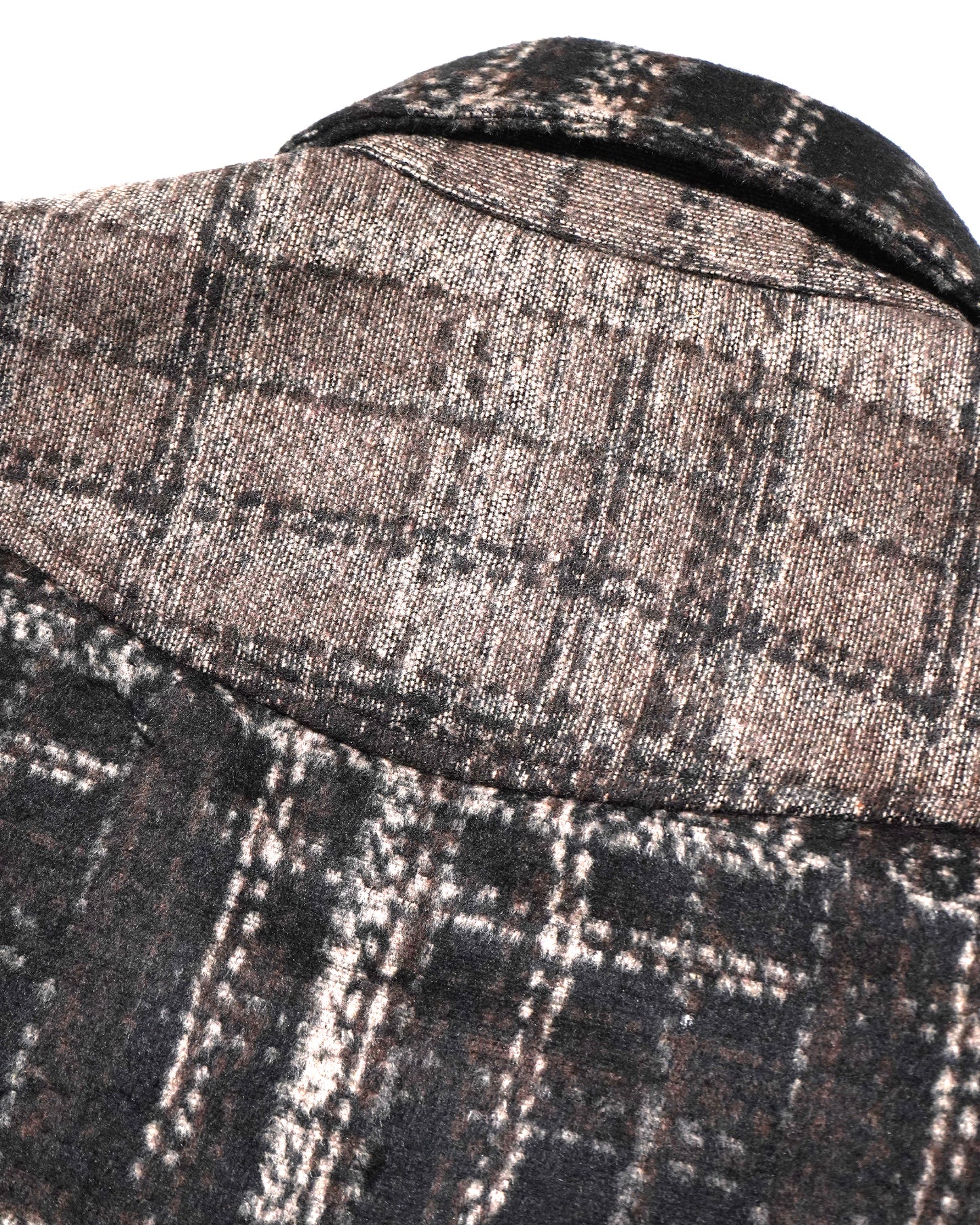 "Jersey" Wool Shacket (Chocolate Brown)