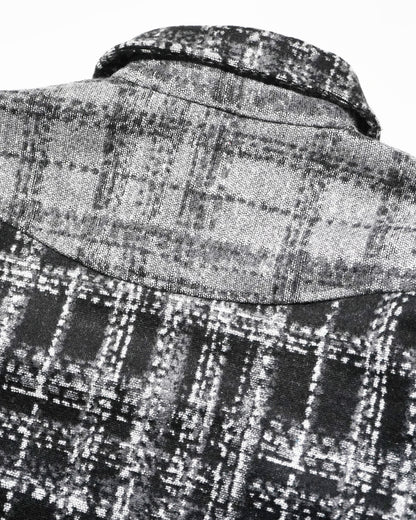 "Jersey" Wool Shacket (Earl Grey)