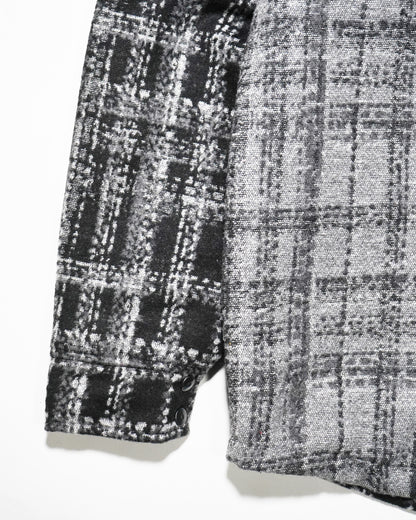 "Jersey" Wool Shacket (Earl Grey)