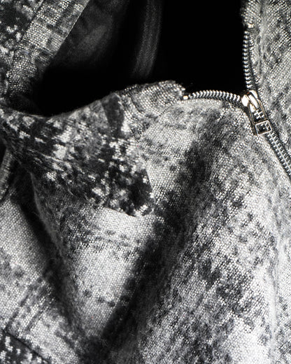 "Jersey" Wool Shacket (Earl Grey)