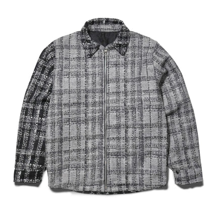 "Jersey" Wool Shacket (Earl Grey)