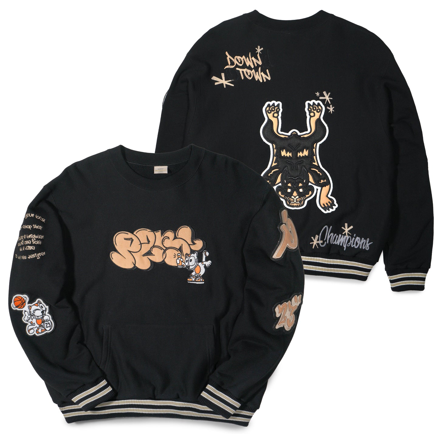 "Varcity" Made in Canada Crewneck