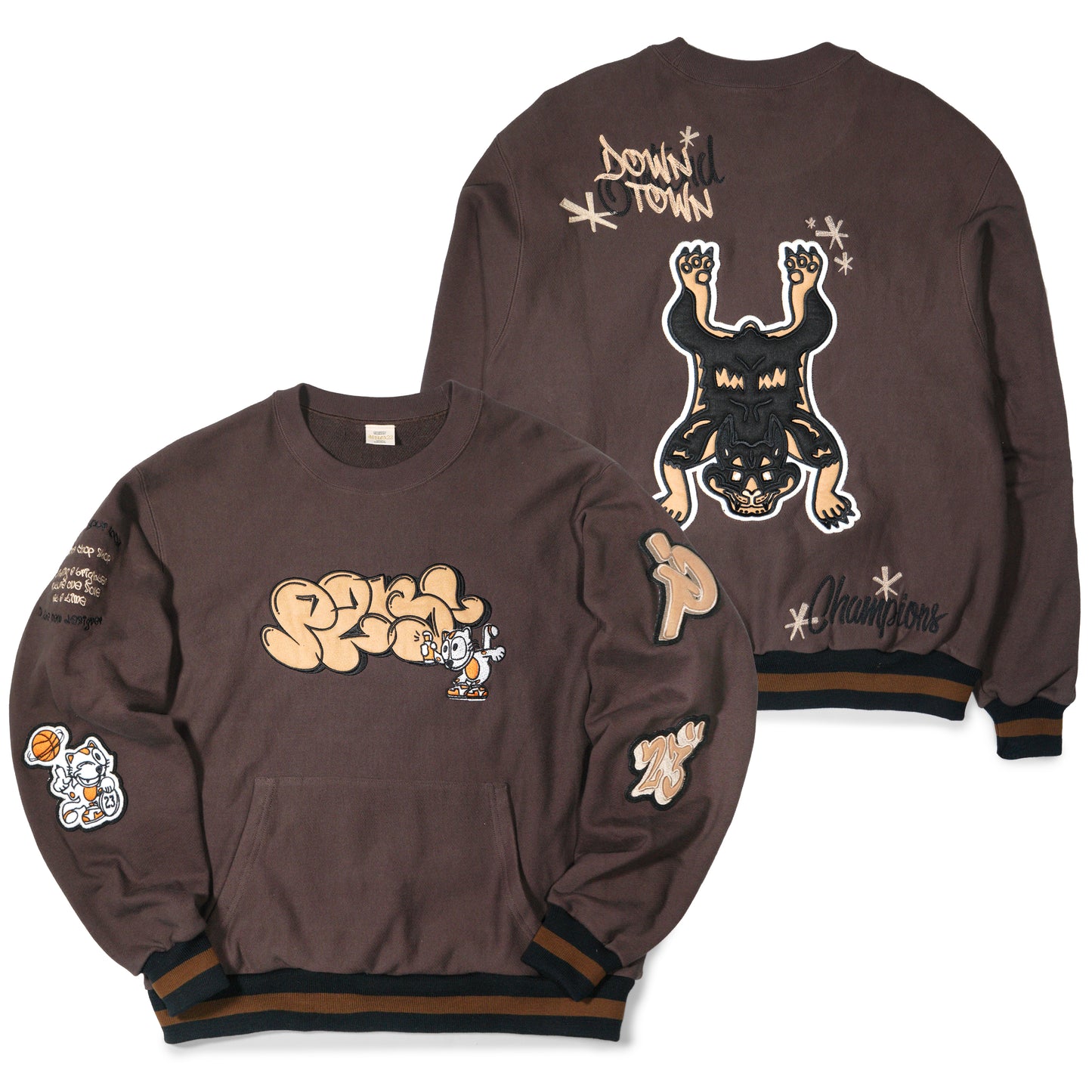 "Varcity" Made in Canada Crewneck