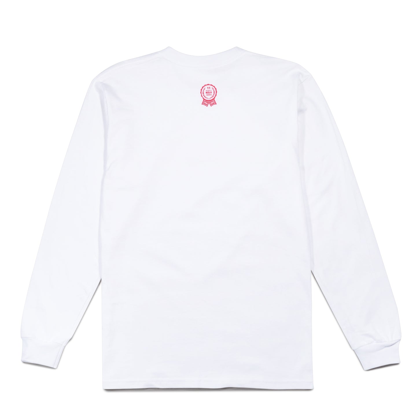 "Woodgrain Box Logo" Long Sleeve T-Shirt