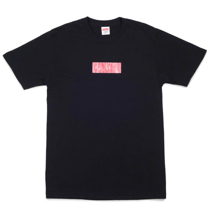 "Woodgrain Box Logo" T-Shirt