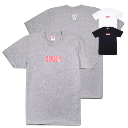 "Woodgrain Box Logo" T-Shirt