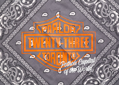 Parlor 23 "Parley Pot Hole" Bandana