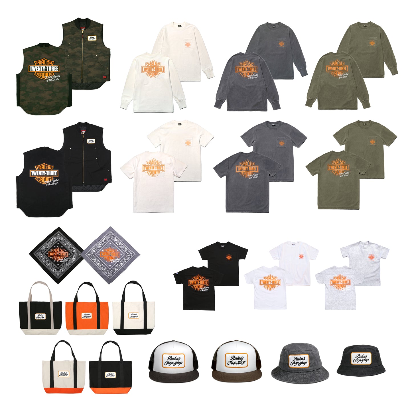 Parlor 23 "Parlor's Chop Shop" Youth Bucket Hat