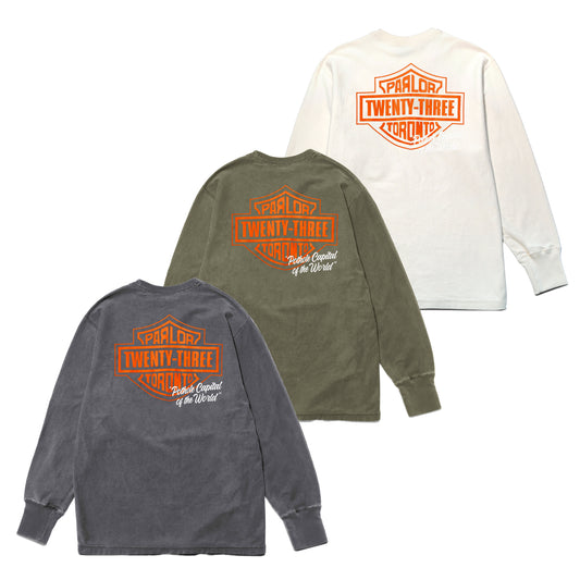 Parlor 23 "Parley Pot Hole" Made in Canada Pocket L/S T-Shirt