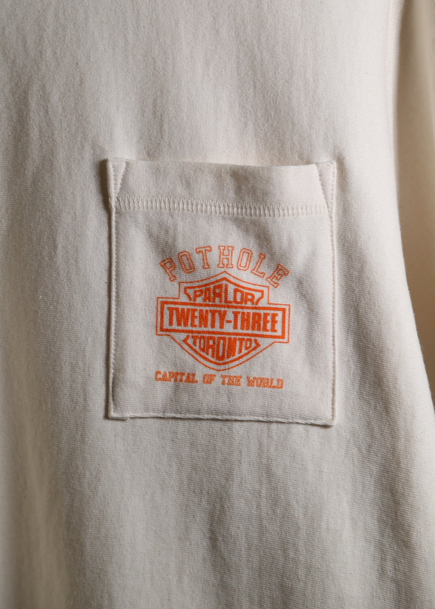 Parlor 23 "Parley Pot Hole" Made in Canada Pocket L/S T-Shirt