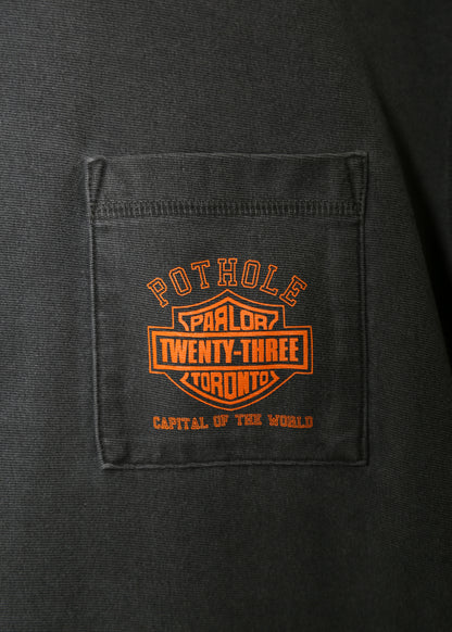 Parlor 23 "Parley Pot Hole" Made in Canada Pocket T-Shirt