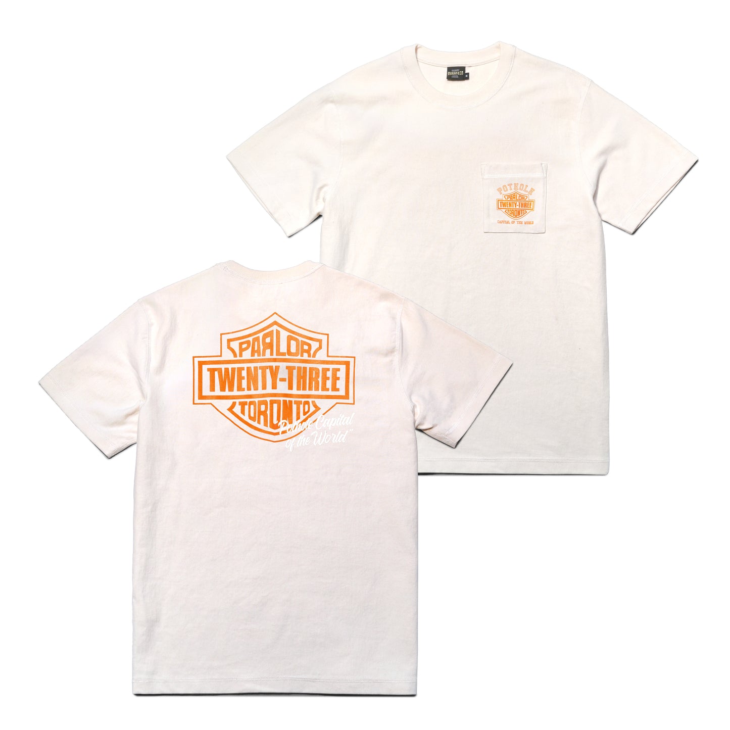 Parlor 23 "Parley Pot Hole" Made in Canada Pocket T-Shirt