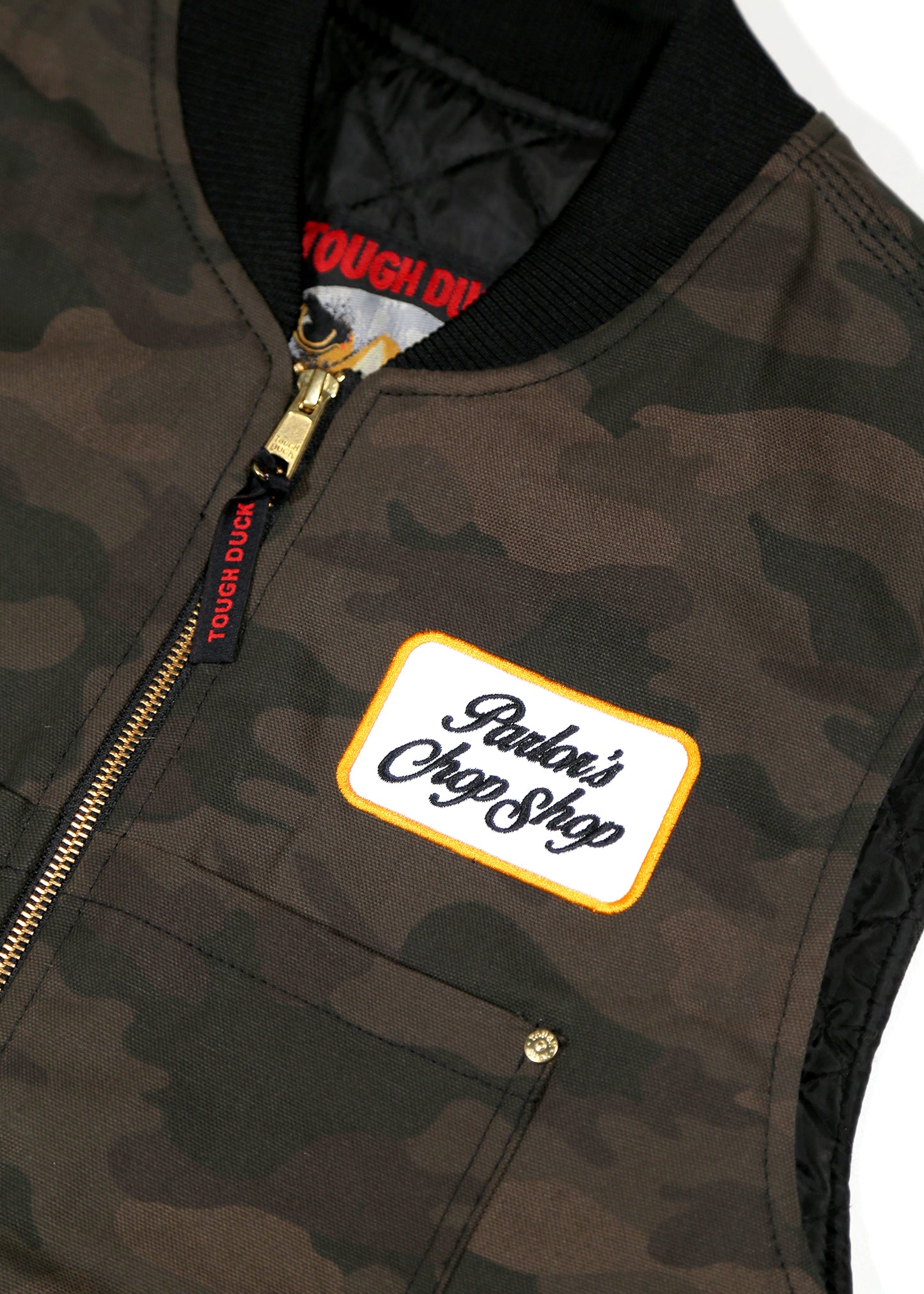 Parlor 23 x Tough Duck "Parley Pot Hole" Moto Vest