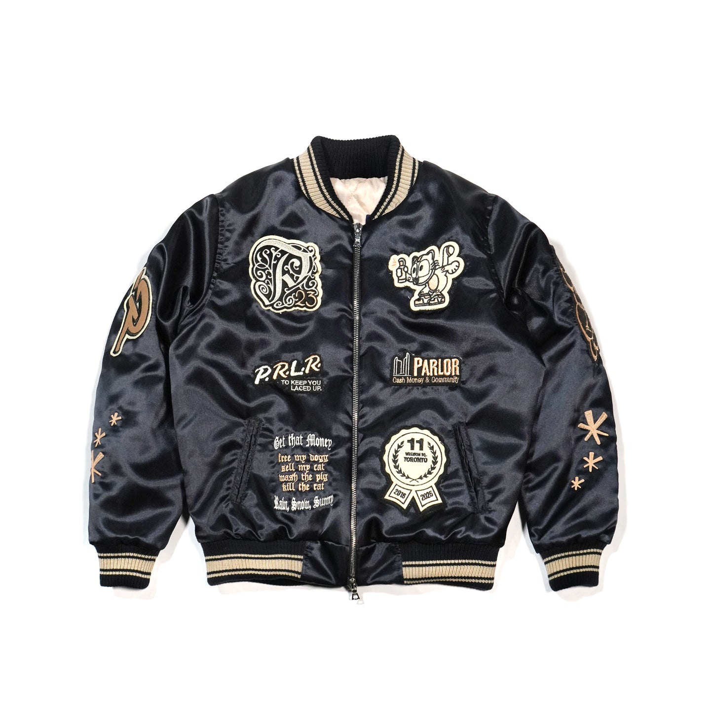 "Downtown Champions" Youth Satin Varsity