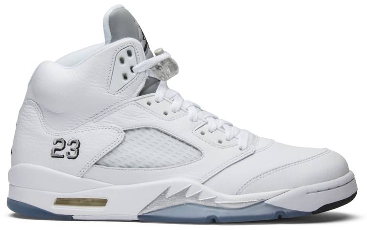 Jordan 5 "Metallic White" 2015
